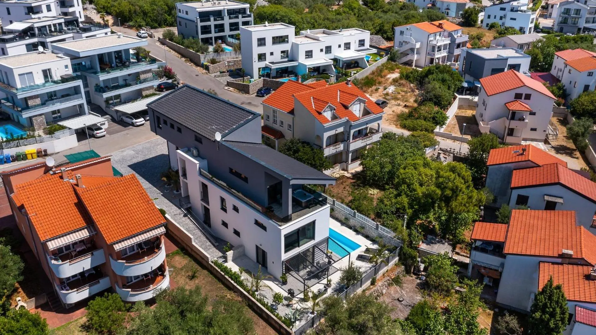 Luxury Villa Adria Apartments Krk Town Croatia